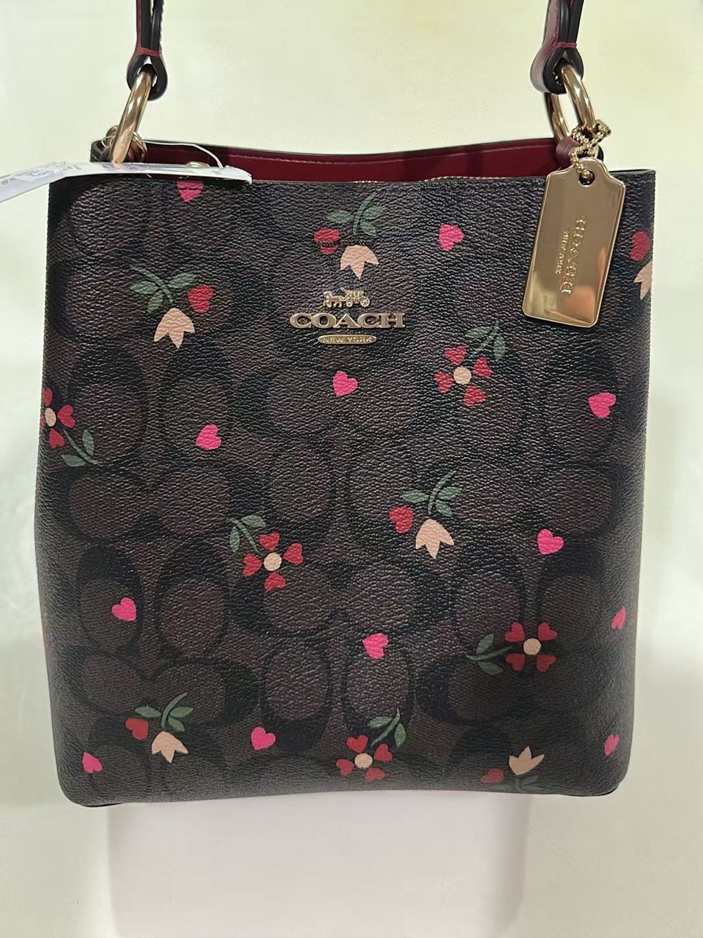 Coach Town 22 Valentine’s Limited Edition Bucket - Picture 4 of 7